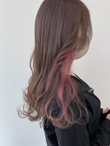 アライブ キチジョウジ(ALIVE Kichijoji)&nbsp;韓国風インナーカラー×ピンク/イヤリングカラー