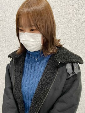 ネオリーブカップ 町田店(Neolive capu) 外ハネボブ * ベージュカラー【neolivecapu町田店】