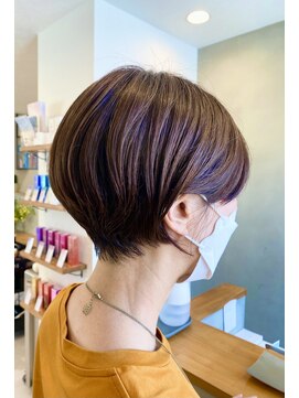 ヘアサロン ムク(HAIR SALON.MuKu) 大人可愛い耳掛けハンサムショート/20代30代40代50代◎
