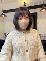 ボアップ 松山店(boappu) #ラベンダーカラー#ボブスタイル