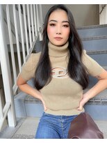 ロンド マーレ 天神大名店(Lond mare) 小顔大人美人カット 韓国ヘア 韓国くびれ巻き レイヤーカット