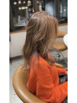 リバレッジ 広尾(Leverage) 白髪ぼかしナチュラルベージュ【広尾/恵比寿】柴崎