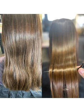 アローズ 玉名店(arose) ２０～40代　梅雨対策　髪質改善　艶感ナチュラルエアストレート