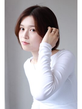 ソイクフ 四条大宮店(SOY-KUFU) 大人可愛い◎似合わせカットレッドブラウンボブ