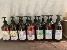 ”Davines”シャンプーを質感、香りをお選びいただけます。