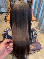 ルナバイルヴェール(LUNA by LeVert) フェアリーバングレイヤー oggi otto髪質改善縮毛矯正