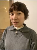 【ゲストヘア】フレンチショートパーマ