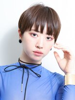 ショートカット×ひし形ショートボブ×前髪あり20代30代