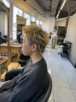 アイズ 海老名(AIZU)&nbsp;スパイキーショート　ザクザクショート　海老名メンズショート