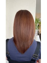 オートゥール(hair room Auteur)&nbsp;20代30代40代髪質改善トリートメント艶感、透明感