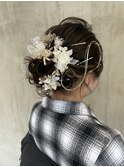 セット　アップ　結婚式　アレンジ