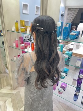 カノン(kanon hair&beauty) ハーフツインアレンジ♪