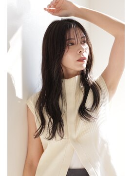 アヴァンス なかもず店(AVANCE.) 30代40代ダークグレージュレイヤーセミロング