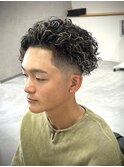 スキンフェード　ツイスパ　メッシュ
