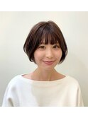 大人ショートボブ
