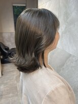 ドゥマン(Demain) メルティカラー 似合わせカット ウェーブミディアム 小顔*