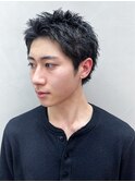 フェザーショートスパイキーショートサーフカール_F30585