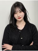 アイロン簡単！黒髪が映える最強レイヤー