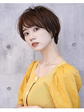 アイスバーグ(eyesburg) 20代30代大人かわいいショートボブｘ小顔ひし形パーマ