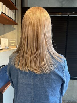 メゾンアミリ(Maison AmiLi) 千葉駅ケアブリーチ/千葉駅美容室/ケアブリーチ/ケアブリーチ