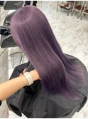 14797髪質改善ラベンダーパープル艶髪ラベンダーミルクティー