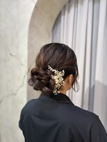 ヘアアレンジメント ボガスティーズ 川崎店(Hair arrangement Vogusty's)&nbsp;下目のルーズアップ