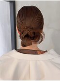 おくれ毛前髪カット韓国ヘアミディアム_ba545343