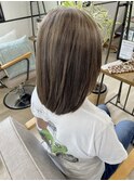 白髪ぼかしハイライト