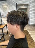 センターパート×ソフトツイスト（7月）