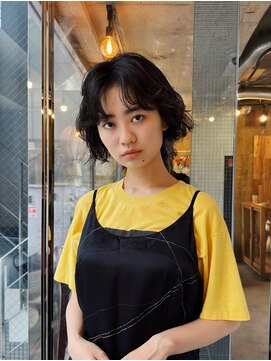 ヒュージ 三軒茶屋(huge) ショートボブ/ボブパーマ/ニュアンスパーマ/20代30代