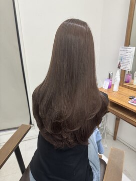 ハピネス 梅田茶屋町店(HAPPINESS) 韓国ヘア/レイヤー/顔周りカット/ブリーチなしカラー/髪質改善