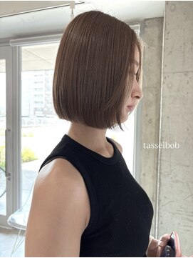 リリアン(ReLien) 明るめブラウン×シンプルボブ