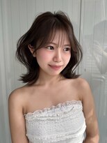 エトラ 渋谷店(etora)&nbsp;◎レイヤーボブグレージュベージュカラー