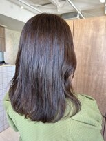 アクアリップル(aqua ripple)&nbsp;抜け感が可愛い！ブリーチなしオリーブグレージュ