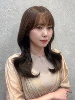 ロンド フィーユ(Lond fille)&nbsp;くびれヘア/アプリコットオレンジ/髪質改善/縮毛矯正/前髪/銀座