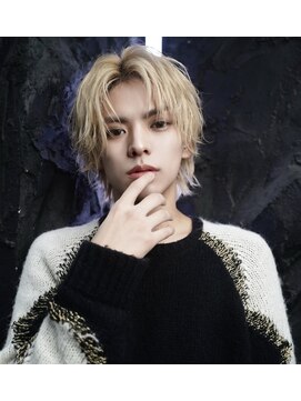 無造作センターパート