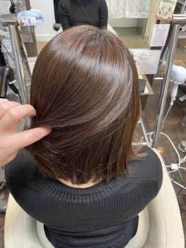 アヴァンス 北花田店(AVANCE) ベージュブラウン／髪質改善／トリートメント／カラー