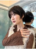●杉浦大人ガーリー/白髪前髪/ショートボブ/30代40代50代/銀座15