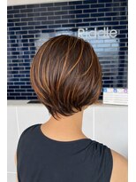 リドル ヘアー 駒生店(Riddle HAIR)&nbsp;ショートボブ×ハイライト