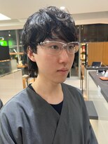 ピークアブー ワン(PEEK-A-BOO ONE)&nbsp;メンズヘアメンズショートメンズパーマニュアンスパーマ