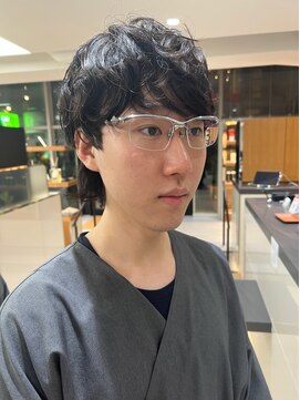 ピークアブー ワン(PEEK-A-BOO ONE) メンズヘアメンズショートメンズパーマニュアンスパーマ