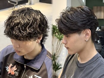 アトラクト バイ ラック 津田沼(Attract by LUCK)の写真/似合うを追求！津田沼でメンズパーマ&メンズカット支持率◎骨格に似合うカットで貴方だけのスタイル発見！