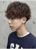 シャドウパーマラウンドマッシュブラウンベージュカラー眉毛
