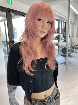 ヴィヴィー 青山表参道店(ViVIE) ホワイトピンク◎色落ちはブロンドに♪
