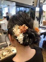 プランタンアヴェダ(printemps AVEDA)&nbsp;浴衣ヘアアレンジ