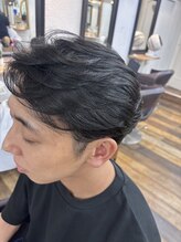 ビーンヘアスタジオ 蒲田(Bean hair studio)&nbsp;フェザーパーマ/メンズ/パーマ/蒲田/白髪染/縮毛矯正/フェザー