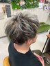 【ダウンパーマ】つむじ対策(前髪、襟足、つむじの浮き)+似合うカット
