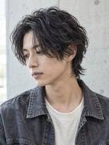 シー 白楽町エスパーク店(she.) ウルフ×波巻きパーマ