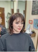 オシャレママは外はねが定番