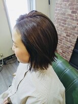 ヘアアンドビューティーあるちざん(HAIR&BEAUTY)&nbsp;暗髪イヤリングカラー